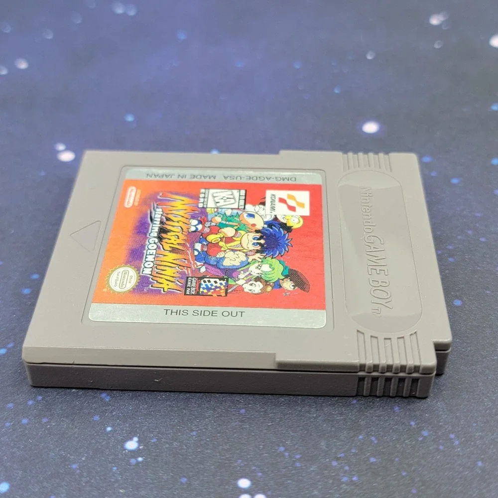 Mystical Ninja Starring Goemon Nintendo Game Boy Konami DMG-AGDE-USA Authentic